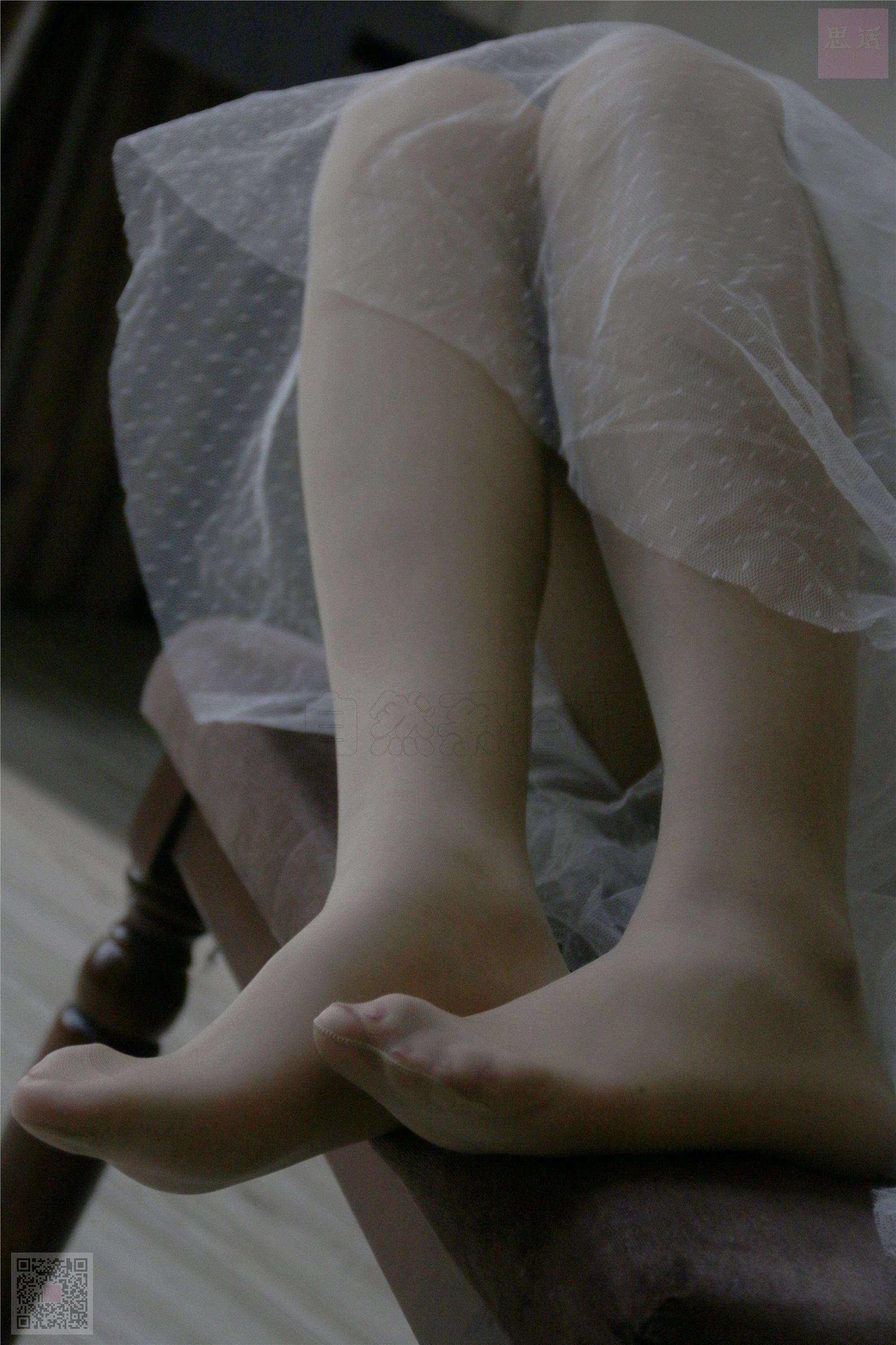 SiHua思话  SH033 子琦 麻花辫女孩的白色连衣裙